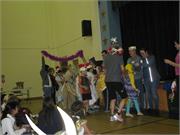 Receiving Medals